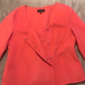Talbots Rose colored wool jacket